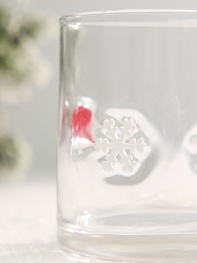 Christmas Cookies Juice Glass Detail 3 - TULLABEE
