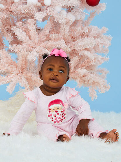 Floral Santa Jumpsuit by MudPie - TULLABEE