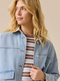 Declan Denim Jacket Detail 2 - TULLABEE