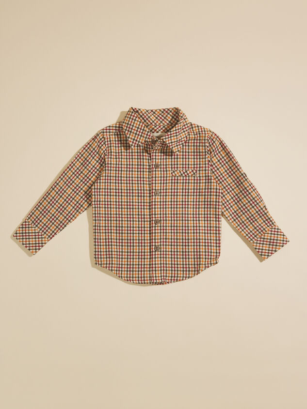 Atwood Baby Plaid Button-Down By Me + Henry - TULLABEE