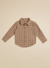 Atwood Baby Plaid Button-Down By Me + Henry - TULLABEE