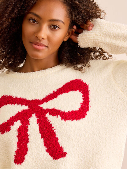 Teddy Bow Pullover - TULLABEE