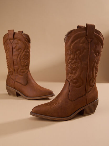 Kelly Western Boots - TULLABEE