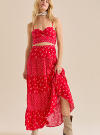 Fleur Twist Front Tank Detail 4 - TULLABEE