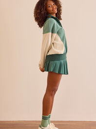 Peak Balloon Sleeve Pullover Detail 5 - TULLABEE