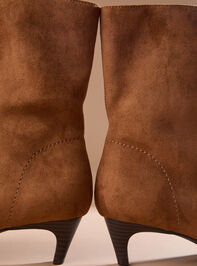 Esther Suede Booties Detail 4 - TULLABEE