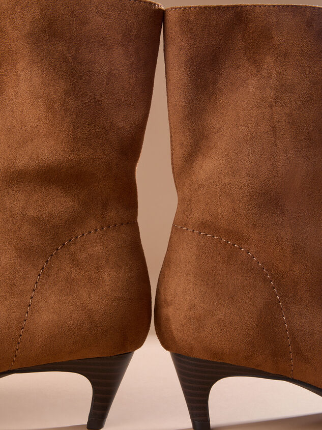 Esther Suede Booties Detail 4 - TULLABEE