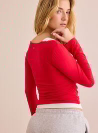 Double Layer Play Top Detail 5 - TULLABEE