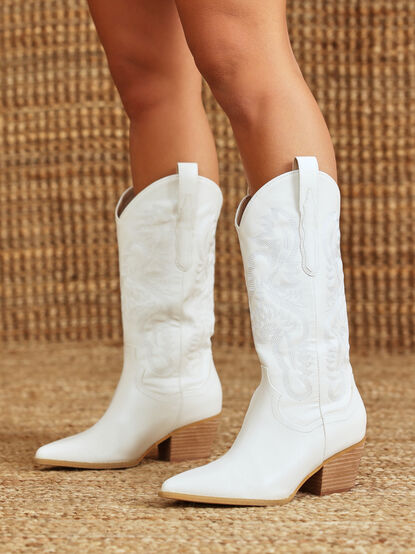 Amaya Western Boots - TULLABEE