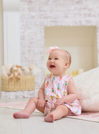 Taffeta Bouquet Top and Bloomer Set - TULLABEE