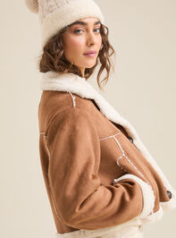 Savannah Suede Jacket Detail 3 - TULLABEE