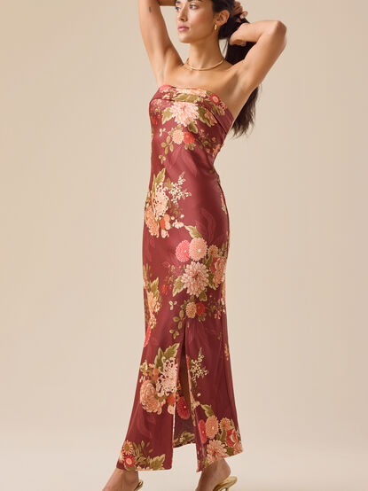 Angelique Floral Maxi Dress - TULLABEE