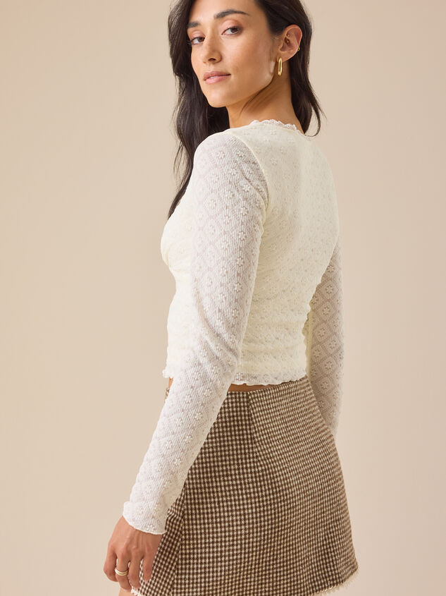 Maisie Lace Top Detail 4 - TULLABEE