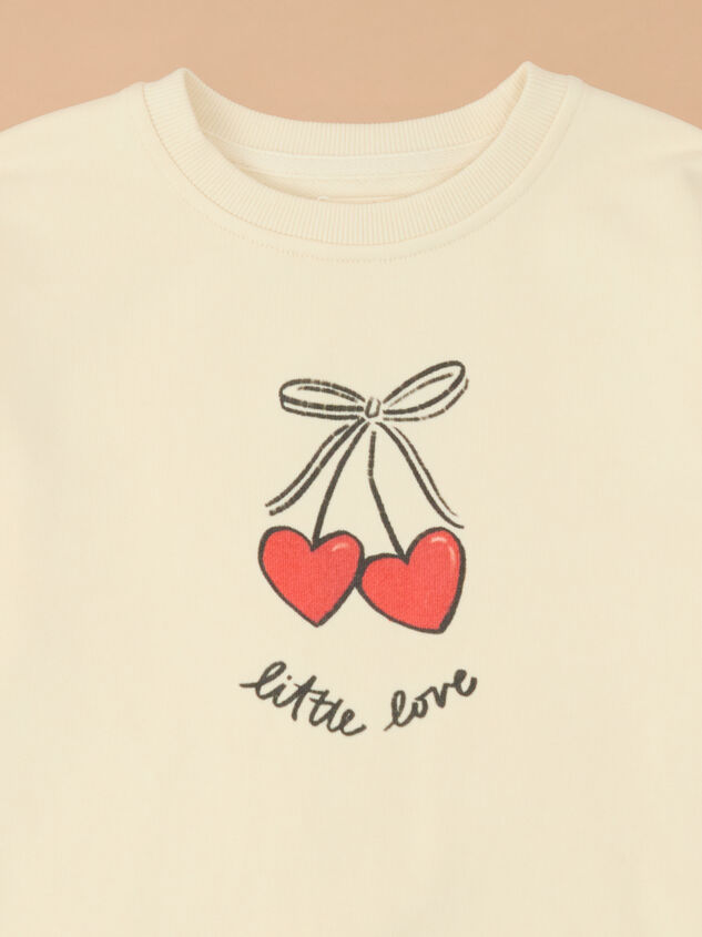 Little Love Crewneck Detail 3 - TULLABEE