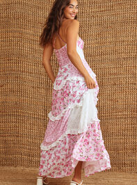 Adernlia Floral Maxi Dress Detail 6 - TULLABEE