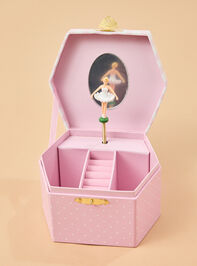 Ballerina Music Jewelry Box by Mud Pie Detail 3 - TULLABEE