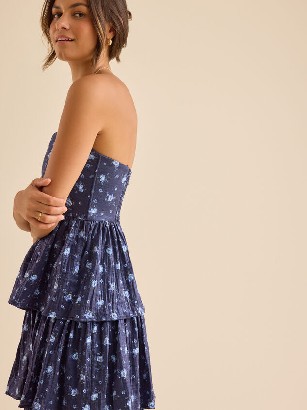 Finley Floral Maxi Dress Detail 4 - TULLABEE