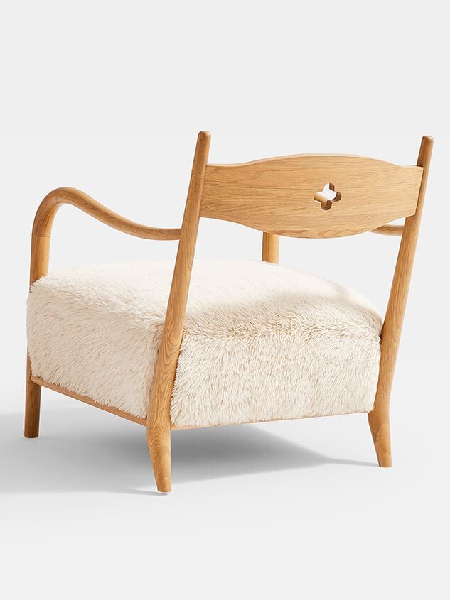 Hayden Lounge Oak Chair Detail 5 - TULLABEE