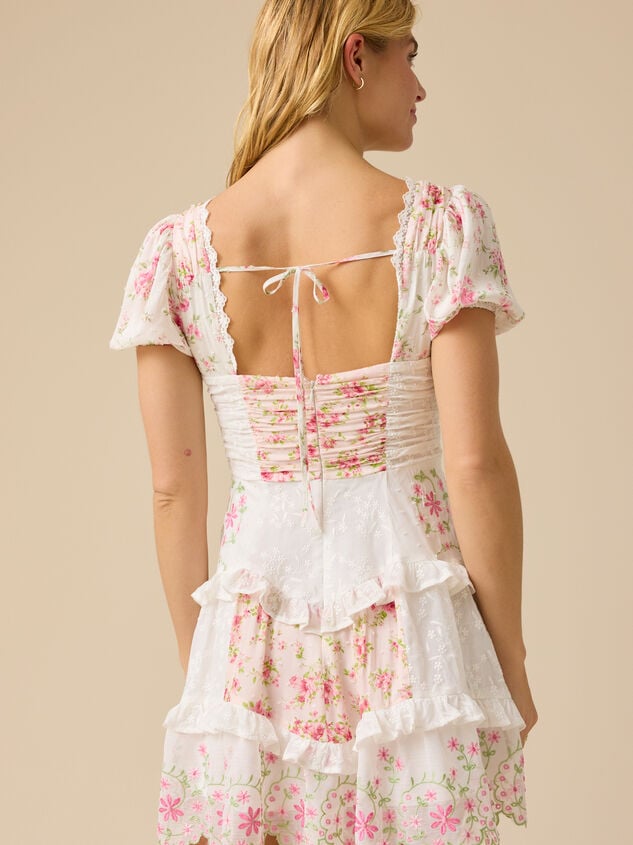 Lota Mini Dress Detail 4 - TULLABEE