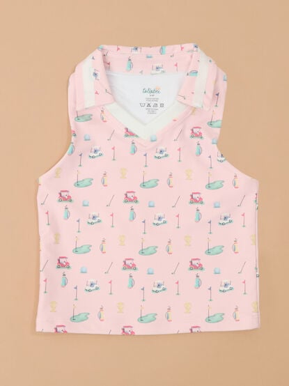 Birdie Polo Tank - TULLABEE