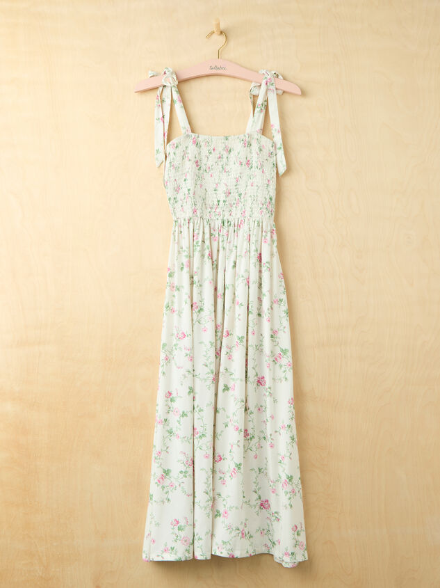 Anaya Floral Mama Dress Detail 2 - TULLABEE