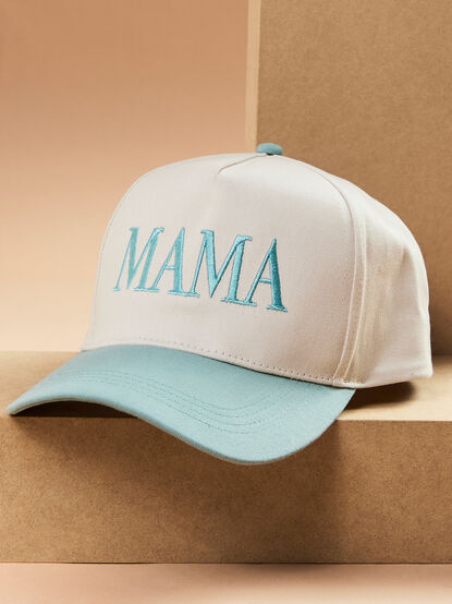 Mama Embroidered Trucker Hat - TULLABEE