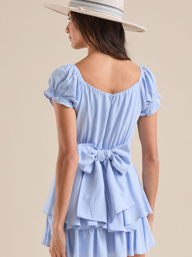 Haisley Double Layered Romper Detail 3 - TULLABEE
