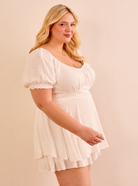 Haisley Double Layered Romper Detail 3 - TULLABEE