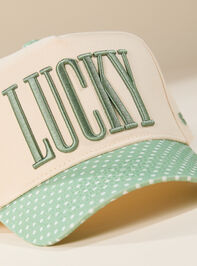 Lucky Trucker Hat Detail 4 - TULLABEE
