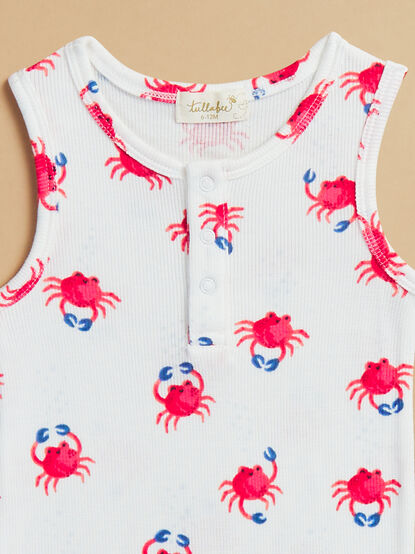 Crabby Cuties Romper - TULLABEE