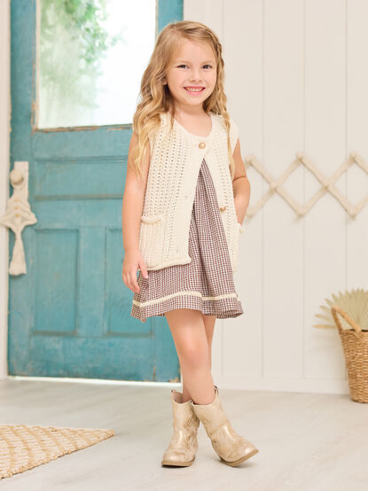 Samantha Sweater Vest - TULLABEE