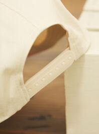 Put It On My Mom's Tab Trucker Hat Detail 2 - TULLABEE