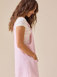 Sawyer Overall Mini Dress Detail 3 - TULLABEE