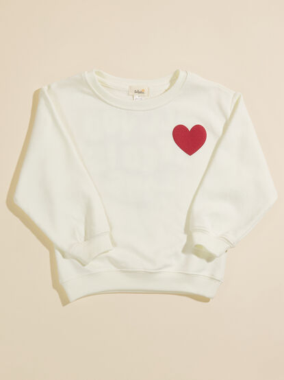 All You Need Is Love Toddler Sweatshirt - TULLABEE