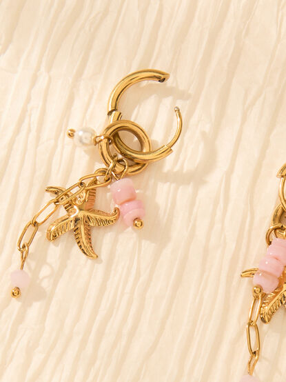 Starfish Charm Earring - TULLABEE