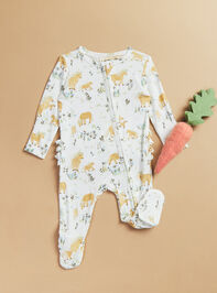 Pretty Ponies Ruffle Footie - TULLABEE