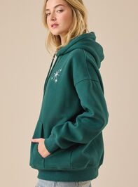 Do What Makes You Happy Oversized Hoodie Detail 5 - TULLABEE