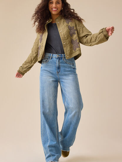 Solera Quilted Bomber Jacket - TULLABEE