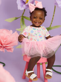 Easter Bunnies Baby Tutu Bodysuit - TULLABEE
