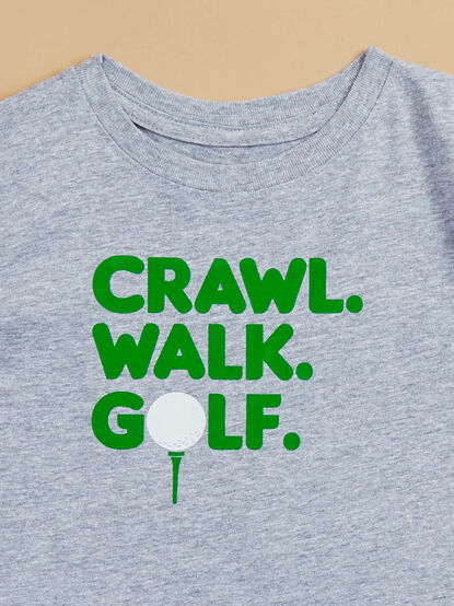 Crawl Walk Golf Tee - TULLABEE