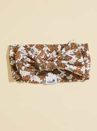 Emmaline Floral Bow Headband - TULLABEE