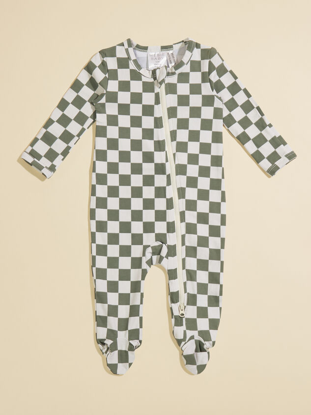 Parker Checkered Footie - TULLABEE