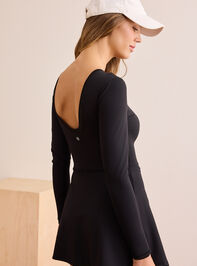 Mindful Motion Long Sleeve Dress Detail 4 - TULLABEE