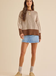 Alison Matte Chenille Pullover Detail 2 - TULLABEE