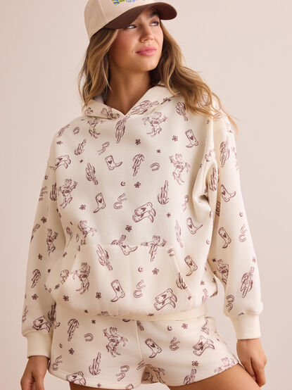 Barrel Racer Icon Hoodie - TULLABEE