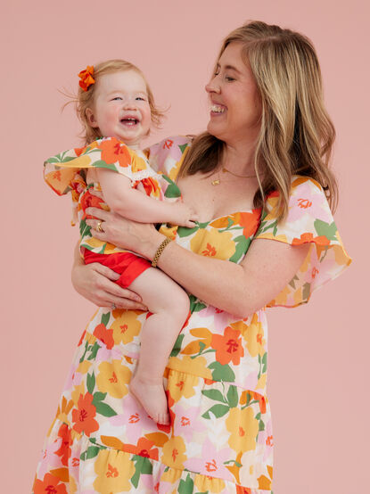 Madeline Floral Tank and Shorts Set - TULLABEE