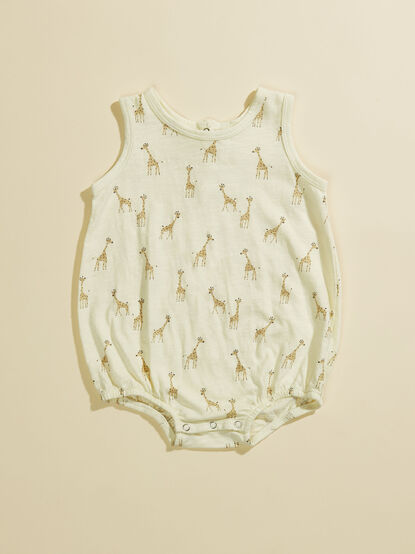 Giraffe Romper by Rylee + Cru - TULLABEE