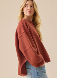 Cora Ribbed Pullover Detail 2 - TULLABEE