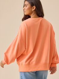 Crochet Pumpkin Pullover Detail 3 - TULLABEE