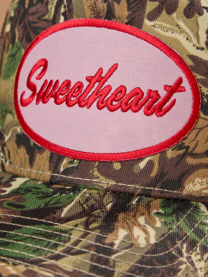 Sweetheart Camo Trucker Hat - TULLABEE